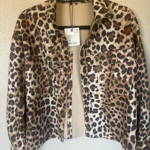 Zara Animal Print Jacket